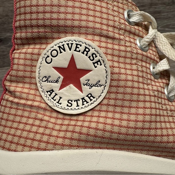 Converse All Star Move Platform Chuck Taylor Plaid Rhubarb Pie Platform Hi Sz 9 - Picture 6 of 16